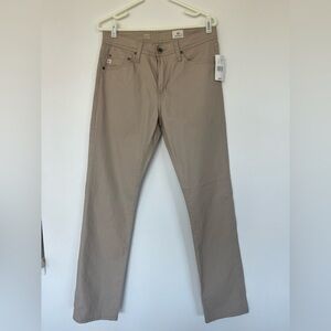 Men’s AG Tan Patterned Jeans Everett Slim Straight Size 30 x 32 NWT Designer